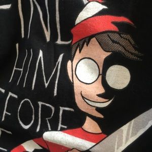 Twisted Where's Waldo Tee